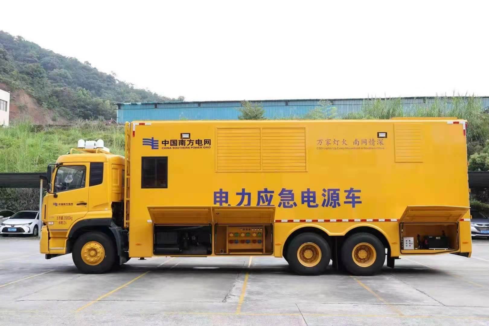 麻山安康大型柴油发电机发电车UPS电源出租租赁